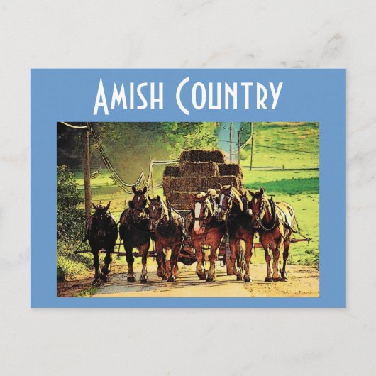Amish Countryはがき ポストカード (正面)