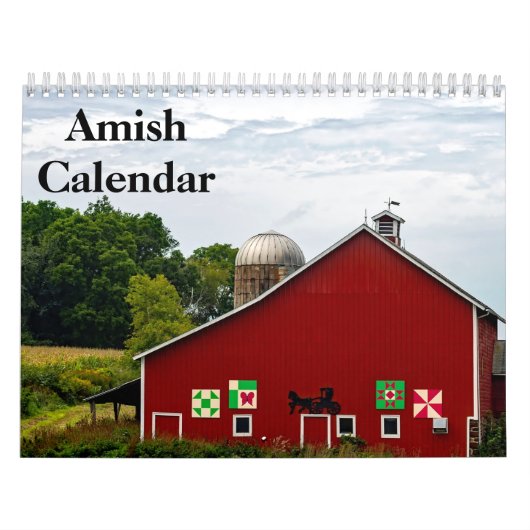 Amish Country 2025カレンダー カレンダー (カバー)