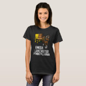 Amish Country Pennsylvania  Horse And Carriage 2 Tシャツ (正面フル)