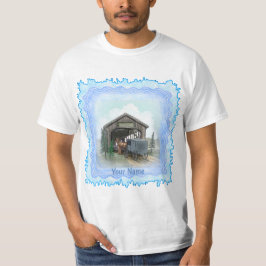 Amish Covered BridgeのTシャツ Tシャツ