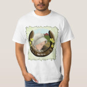 Amish Girl Horseshoe Tシャツ (正面)