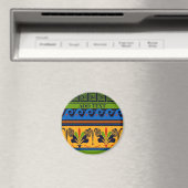 Amish Hexシンボルや象徴 マグネット (インサイチュ (食洗機))