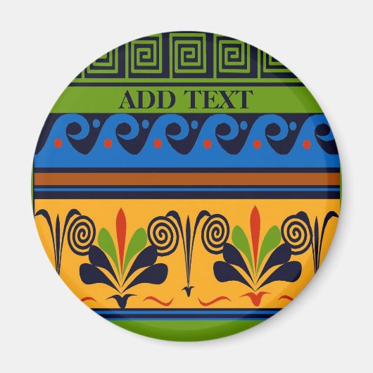 Amish Hexシンボルや象徴 マグネット (正面)