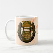Amish Horseshoe Wishing Well Mug コーヒーマグカップ (左)