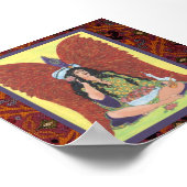 Amisi Angel on Moroccan Rug ポスター (角)