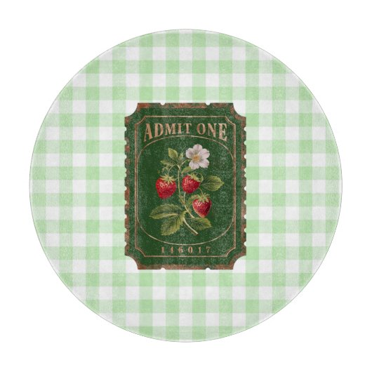 Amit one – ストロベリー カッティングボード (正面)