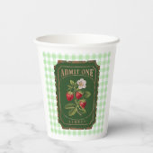 Amit one – ストロベリー 紙コップ (裏面)