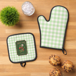 Amit one – ストロベリー 鍋つかみ&鍋敷きセット