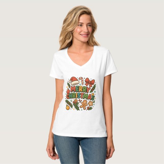 AMITA | メリークリスマスパーティーTシャツ Tシャツ (正面フル)
