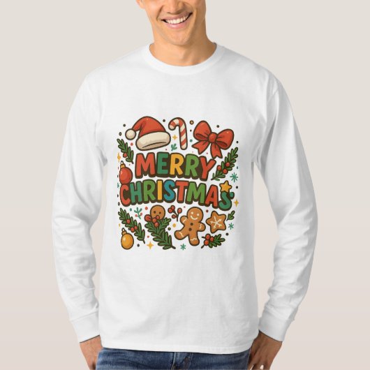 AMITA | メリークリスマスパーティーTシャツ Tシャツ (正面)