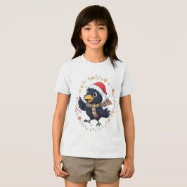 AMITA | Cheerful Crow - Holiday Lights トライブレンドＴシャツ
