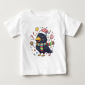 AMITA | Happy Crow - Candy Fun ベビーTシャツ (正面)