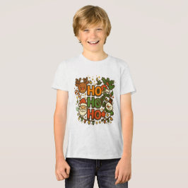 AMITA | HO HO HO ホリデークルーネックTシャツ トライブレンドTシャツ