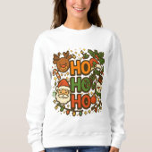 AMITA | HO HO HO Holiday Crew Tee スウェットシャツ (正面)