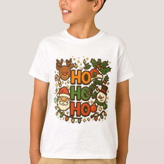 AMITA | HO HO HO Holiday Crew Tee Tシャツ (正面)