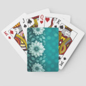 AMITA Infinite Bloom Teal Garden トランプ (裏面)