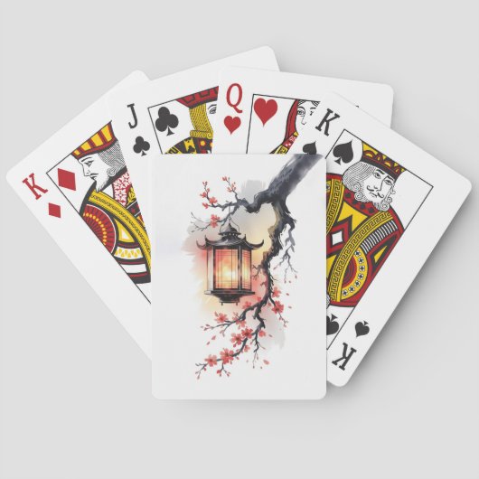 AMITA | Infinite Lantern | Cherry Blossom Light  トランプ (裏面)