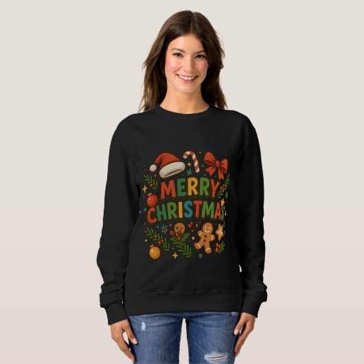 AMITA | Merry Christmas Party Tee スウェットシャツ (正面フル)