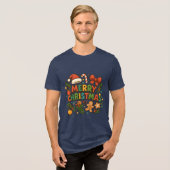 AMITA | Merry Christmas Party Tee トライブレンドＴシャツ (正面全面)
