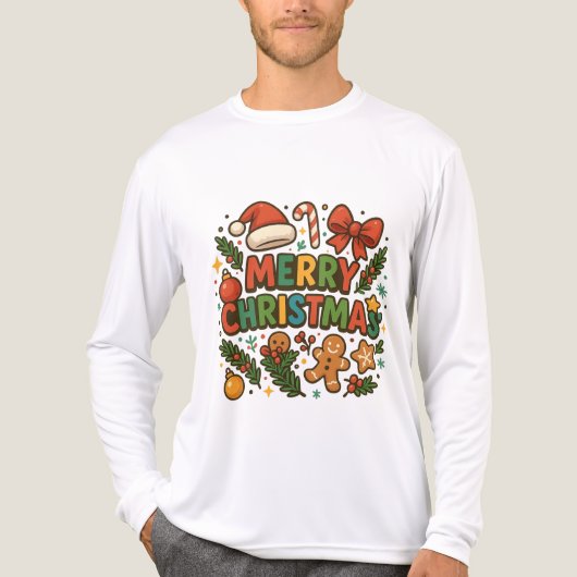 AMITA | Merry Christmas Party Tee トライブレンドＴシャツ (正面)