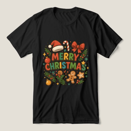 AMITA | Merry Christmas Party Tee トライブレンドＴシャツ (デザイン正面)
