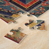 Amitayusの曼荼羅。 19世紀なチベットの学校 ジグソーパズル (側面)