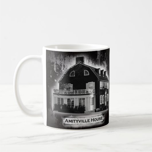 Amityvilleの家の歴史的マグ コーヒーマグカップ (左)