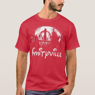 Amityvilleホラーユニセックスムービー Tシャツ