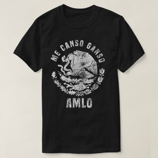 AMLOアンドレスマニュエルロペズオブラドールプレジデンテデメックス Tシャツ (デザイン正面)