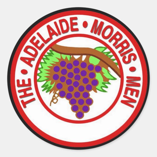 AMMロゴシール ラウンドシール (正面)