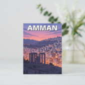 Amman Jordan Travel ポストカード (スタンド正面)