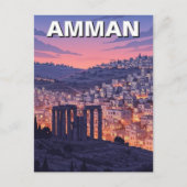 Amman Jordan Travel ポストカード (正面)