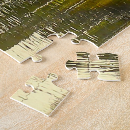 Ammersee Bavaria Germany. ジグソーパズル (側面)