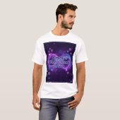 Ammi = 無限の愛 ネオン無限大Tシャツ |  Tシャツ (正面フル)