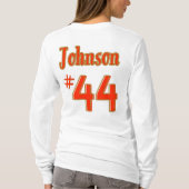 AMMOアパレルUSA私は彼のガールフレンドではない Tシャツ (裏面)