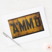 AMMOステッカー 長方形シール (封筒)