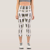 Ammo Apparel USA頭字語 カプリレギンス (正面)