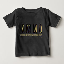 Ammo Apparel USA頭字語 ベビーTシャツ