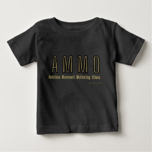 Ammo Apparel USA頭字語 ベビーTシャツ