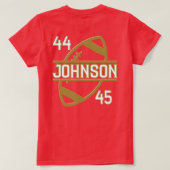 Ammo Apparel USA Im A 誇りを持った Mama Woman's Tシャツ (デザイン裏面)