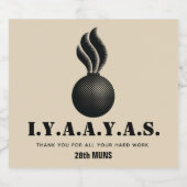 Ammo IYAAYASカスタムボトルラベル ビールラベル (シングルラベル)