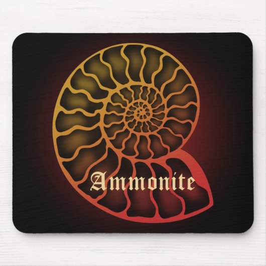 Ammonite マウスパッド (正面)