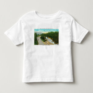 Ammonoosucの眺めは滝を下げます トドラーTシャツ