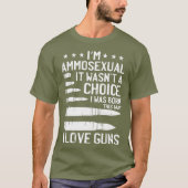 Ammoseal箇条書き愛プロ銃の恋人のギフトクールを愛 Tシャツ (正面)