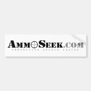 AmmoSeekのバンパーステッカー バンパーステッカー
