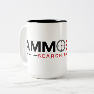 AmmoSeekのロゴのコーヒー・マグ2019年 ツートーンマグカップ