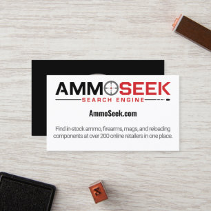 AmmoSeekプロモーション名刺 ロイヤリティカード