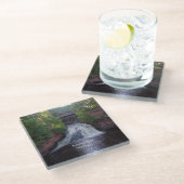 Amnicon秋ガラスコースター ガラスコースター (アングル)