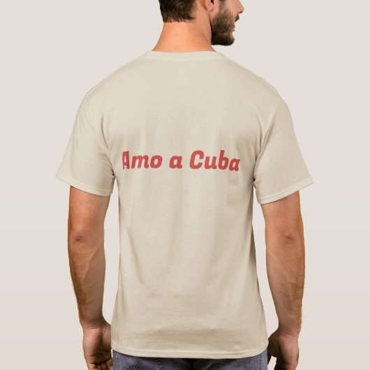 Amo a mi patria tシャツ (裏面)