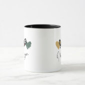 "Amo I Love You"アラブの叔父コーヒーマグ マグカップ (中央)